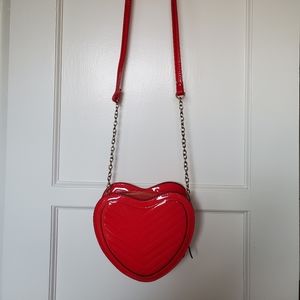 Heart shaped crossbody bag